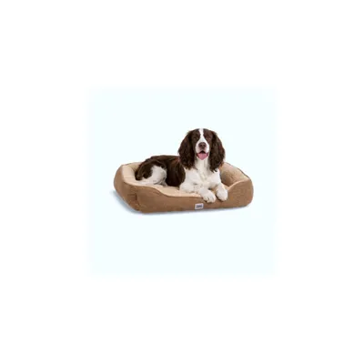 Mon Ami Luki - Panier rectangulaire antidérapant tissus-coussin mouton