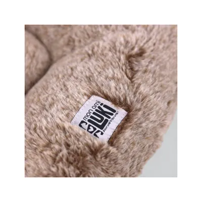 Mon Ami Luki - Coussin ovale antidérapant face fourrure Mon Ami Luki - Coussin ovale antidérapant face fourrure
