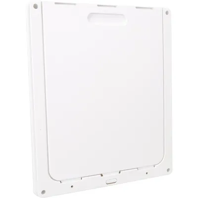Porte chatière Joséphine 36.5 x 44 cm extérieur Blanc pour chien