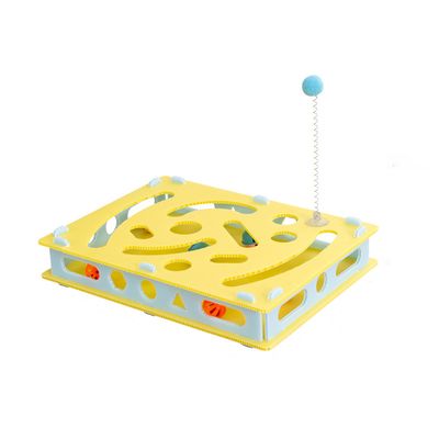 Jeu de puzzle pour chat avec labyrinthe alimentaire et jeu de fouille