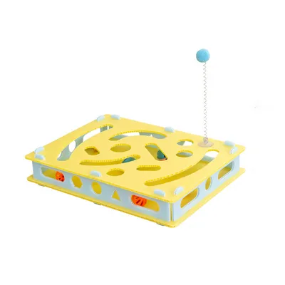 Jeu de puzzle pour chat avec labyrinthe alimentaire et jeu de fouille Jeu de puzzle pour chat avec labyrinthe alimentaire et jeu de fouille