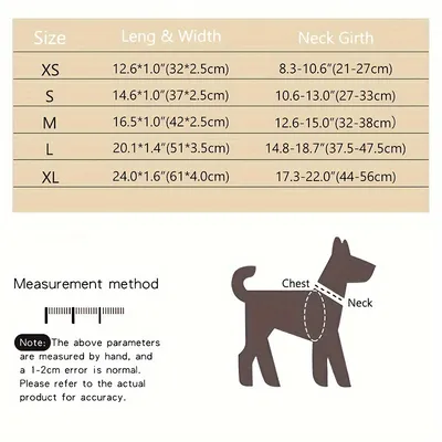UAMLY Collier pour chien à imprimé floral