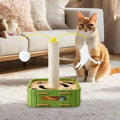 UAMLY Caja de juego de rompecabezas interactivo del gato bailarín