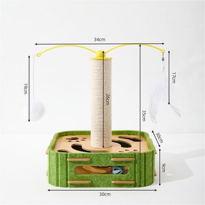 Boîte de jeu de puzzle pour chat interactif danseur