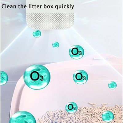 UAMLY Purificador de arena para gatos con sensor automático