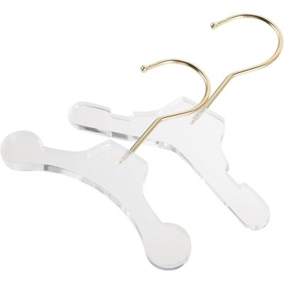 Cintres en acrylique pour vêtements d'animaux