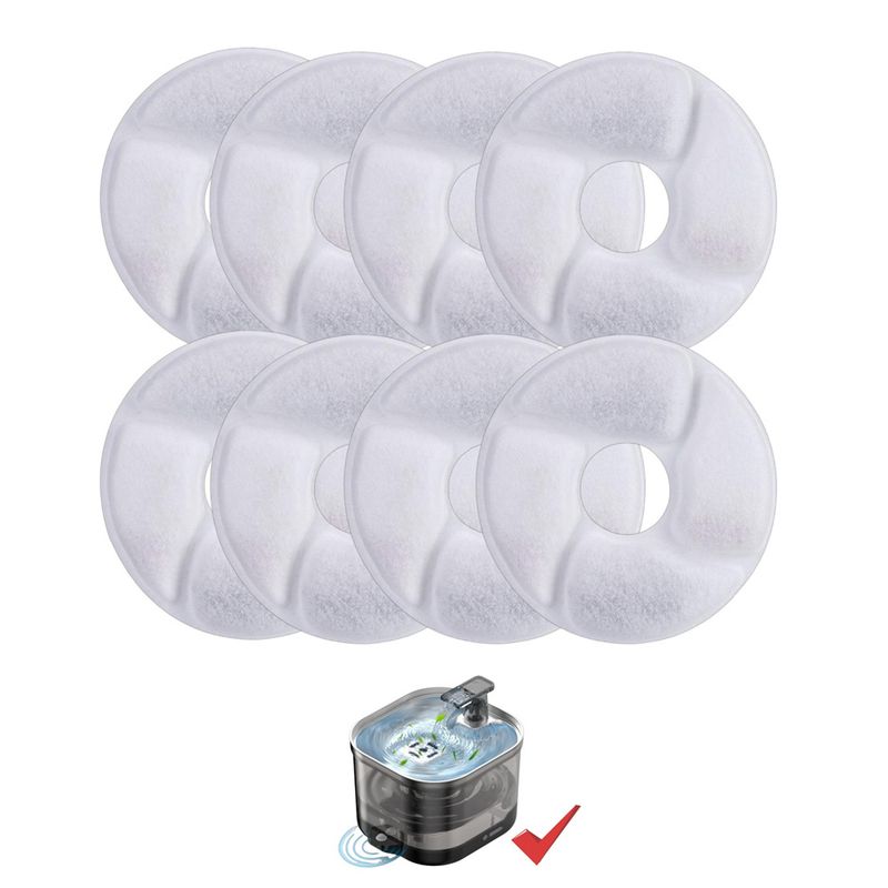 IntiMeg Fontaine d'eau sans fil pour chats et chiens - 2,0 litres