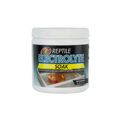 ZooMed - Electrolyte Soak - Bain d'électrolyte pour Reptiles - ZooMed ZooMed - Electrolyte Soak - Bain d'électrolyte pour Reptiles - ZooMed
