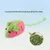 FurryFusion Jouet en souris en peluche fruits pour chats,Jouets pour chats