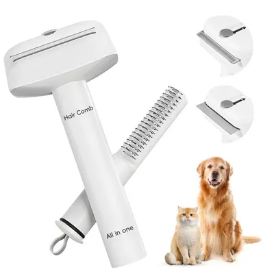 IntiMeg Ensemble de Brosses de Toilettage 3 en 1 pour Chat IntiMeg Ensemble de Brosses de Toilettage 3 en 1 pour Chat