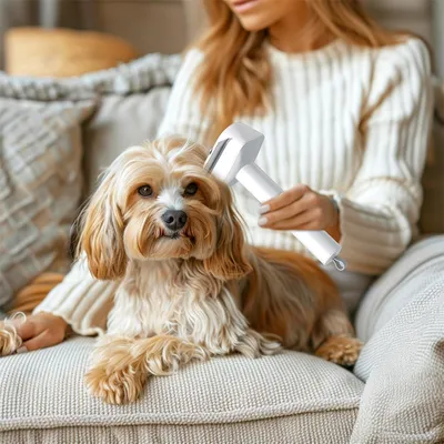 IntiMeg Ensemble de Brosses de Toilettage 3 en 1 pour Chat