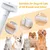 IntiMeg Ensemble de Brosses de Toilettage 3 en 1 pour Chat