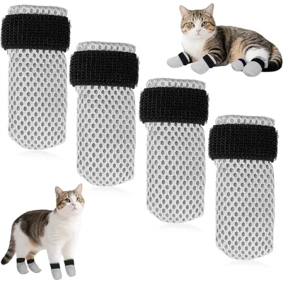 Chaussons pour chats anti-griffures
