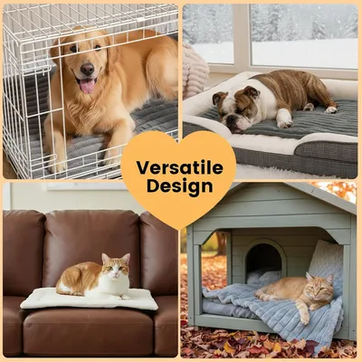 IntiMeg  Lit autocouvrant pour chats et chiens