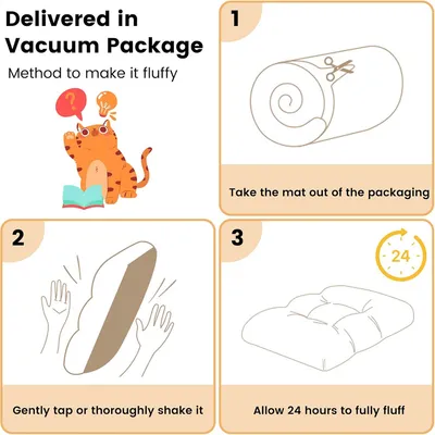 IntiMeg  Lit autocouvrant pour chats et chiens