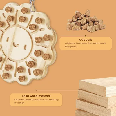 KPYTE Jouets à mâcher pour perroquets