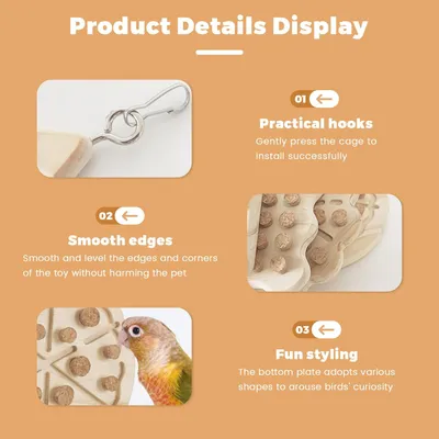 KPYTE Jouets à mâcher pour perroquets