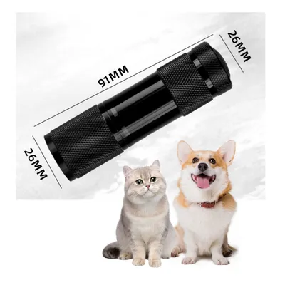 IntiMeg Lampe torche UV 395nm LED lumière