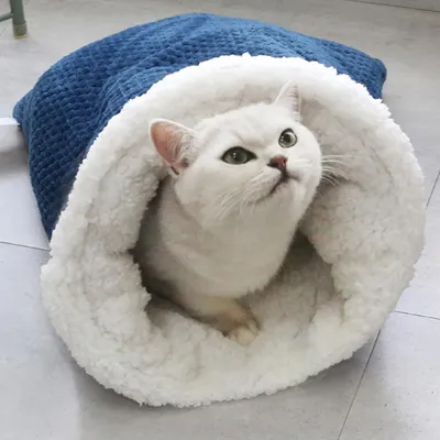Sac de couchage d'hiver pour chat