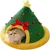 IntiMeg Gîte à chat en forme d'arbre de Noël