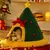 IntiMeg Gîte à chat en forme d'arbre de Noël