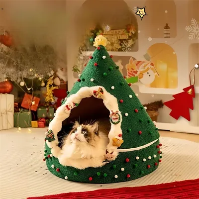 IntiMeg Niche chaude et démontable pour chat