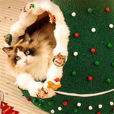 IntiMeg Niche chaude et démontable pour chat