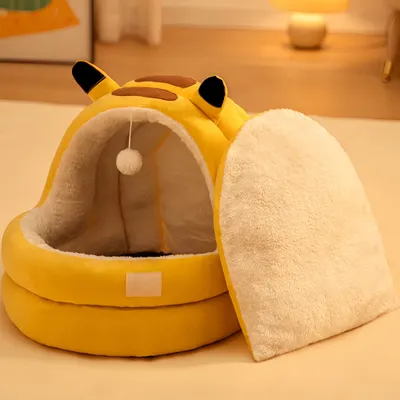 FurryFusion Maison pour chat semi-fermée Lightning Mouse