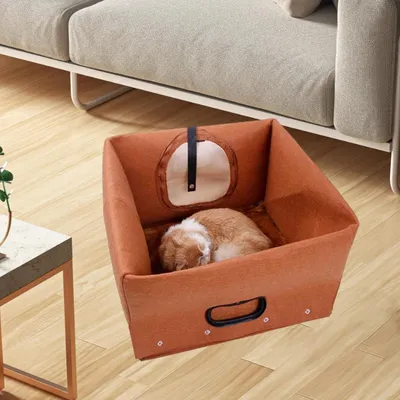 KPYTE Niche-lit pour chat avec poignée