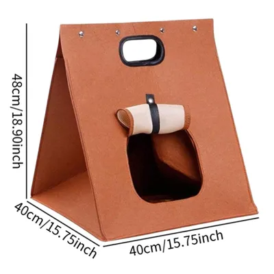 KPYTE Niche-lit pour chat avec poignée