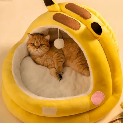 FurryFusion Maison pour chat semi-fermée Lightning Mouse