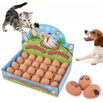 IntiMeg Balles en forme d'œufs mignons pour chats et chiens