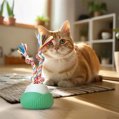 IntiMeg  Balles amusantes à rotation automatique pour chat