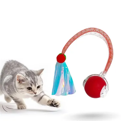 IntiMeg Balle interactive pour chat rechargeable par USB IntiMeg Balle interactive pour chat rechargeable par USB