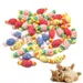 IntiMeg Jouet pour chat - Bonbons en laine multicolores (Lot de 10)