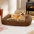 IntiMeg Lit douillet pour chien 60x50x17cm