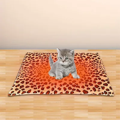 IntiMeg Tapis chauffant USB pour chats et chiens