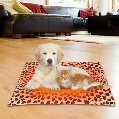 IntiMeg Tapis chauffant USB pour chats et chiens