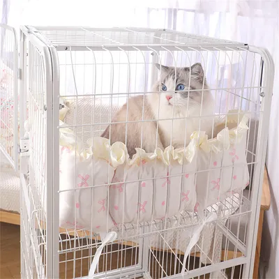 IntiMeg Tapis chauffant pour cage de chat d'hiver