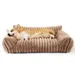 IntiMeg Hundekorb mit abnehmbarem Bezug 60x45x20cm