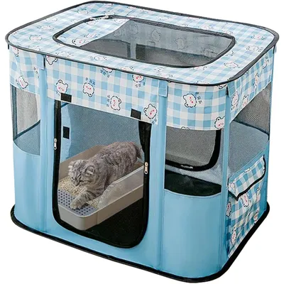 Parc à jeux portable pour animaux de compagnie, cages pour chats