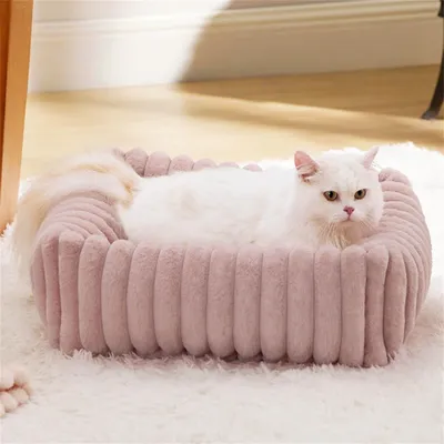IntiMeg Cama acogedora para perros de 60x50x17cm