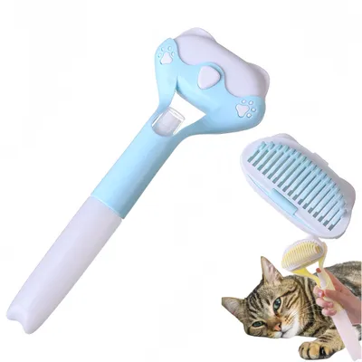 FurryFusion Peigne de toilettage pour animaux,Peigne à spray