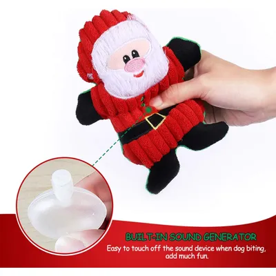 KPYTE Peluche chiot de Noël