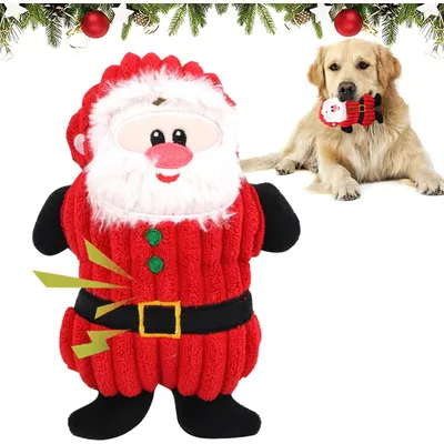 KPYTE Peluche chiot de Noël