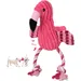 Peluche couineuse pour chien (Flamant rose)