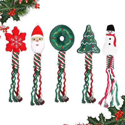 KPYTE Jouet pour chien en laisse de Noël KPYTE Jouet pour chien en laisse de Noël