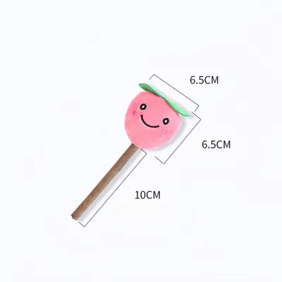 FurryFusion lot de 5 Bâtonnets à mâcher pour chats, en forme de fruits