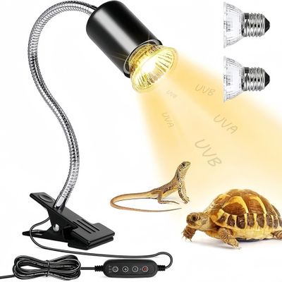 FurryFusion lampe chauffante pour animaux,Comprend deux ampoules de 25 W