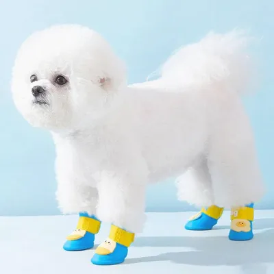 KPYTE Hunde-Regenstiefel mit Pfotenabdruck KPYTE Hunde-Regenstiefel mit Pfotenabdruck